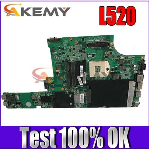 Akemy 63Y1805 DAGC8EMB8D0 MAIN BOARD For Lenovo ThinkPad L520 Laptop Motherboard DDR3 UMA MB