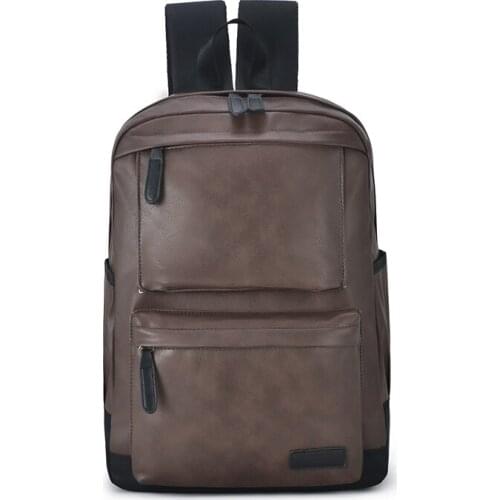 Fashion Women and Men Backpack High Quality Youth Leather Backpacks for Teenage Girls Female School Shoulder Bag