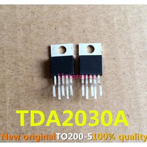 10-20PCS TDA2030A TO220 TDA2030 TO-220-5 new and original IC Chipset Support recycling all kinds of electronic components