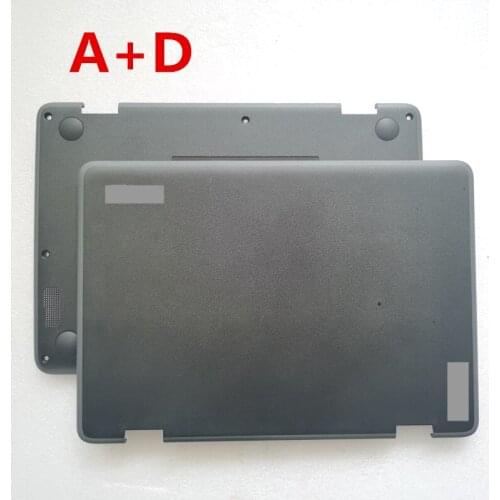 New laptop Top case base lcd back cover/bottom case cover for Lenovo Chromebook N23 300e 5CB0Q94001 5CB0Q93982