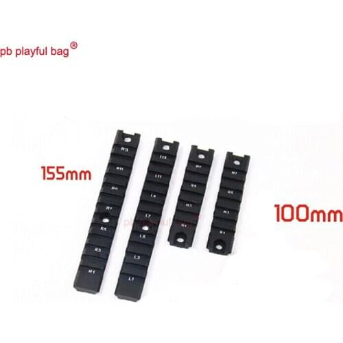 PB Playful bag Gel ball gun G36 Jinming SCAR upgrade material rail 20mm handguard rail refitting part Outdoor sport cs Toy QA75S