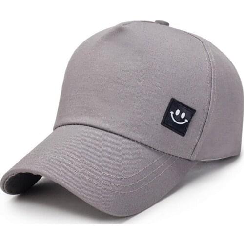 Adjustable father hat 5 panel plain baseball cap with tag grey dark blue old style fashion hat for men