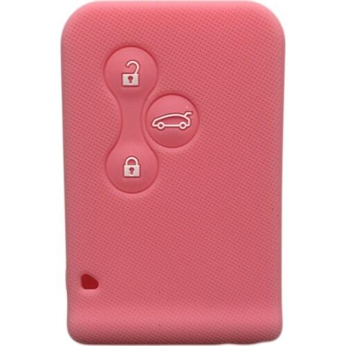 For Renault Scenic Key Case Silicone for Renault Megane Kangoo 3 4 Master Trafic Coche Car Key Cover Case for Keys Funda Llave