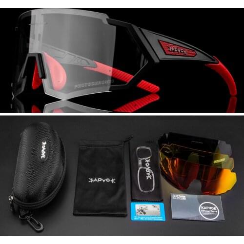 Kapvoe Polarized Eyewear Men MTB Outdoor Cycling Sunglasses Women Bicycle Goggles Sports Cycling Glasses Cycling Accessories