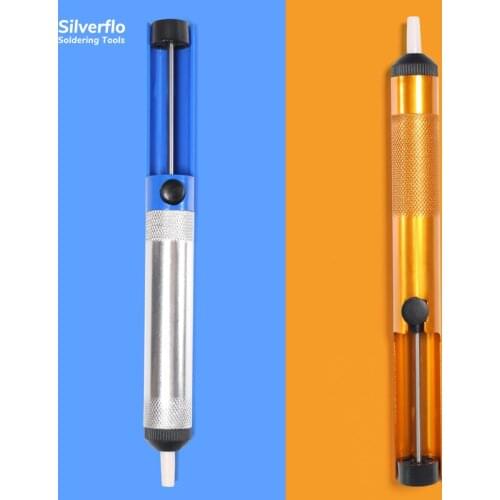 Soldering Sucker Pen Removal Vacuum Soldering Iron Desolder Hand Welding Aluminum Metal Desoldering Pump Suction Tin Gun