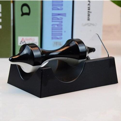 Rotation Magnetic Suspension Plastic Magnetic Induction Gyroscope Science Crafts Home Office Desk Decoration Ornaments