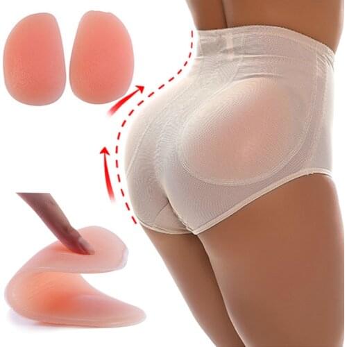 Sexy Big Buttocks Women Silicone Hip Pads Control Panties Party Fake Butt Pads Wedding Butt Shapers Shapewear Underwear