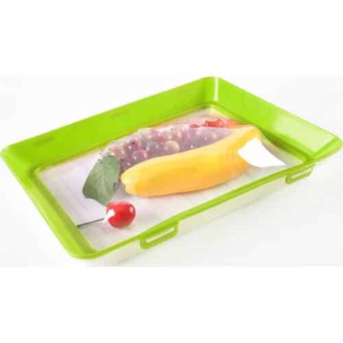 1PC Creative Fresh Food Preservation tray For Fresh Food Preservation Pallet Refrigerator Food Storage Container