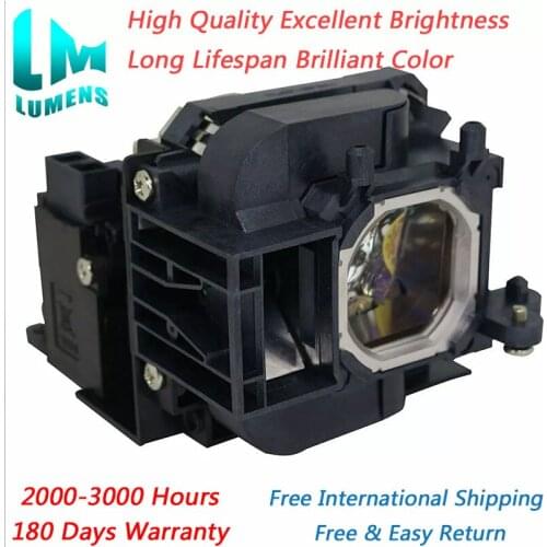 10 Years Store NP44LP Projector Lamp w/housing For-nec NP-P474U, NP-P474W, NP-P554U, NP-P554W Projectors replacement lamp bulb
