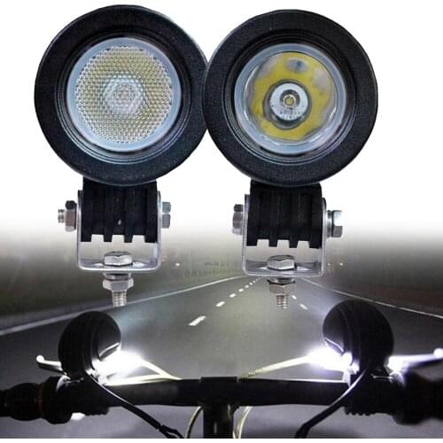 10W LED WORK LIGHT 12V 24V MINI CAR MOTORCYCLE SUV ATV UTE BICYCE DRIVING FOG LAMP SPOT FLOOD AUXILIARY HEADLIGHT
