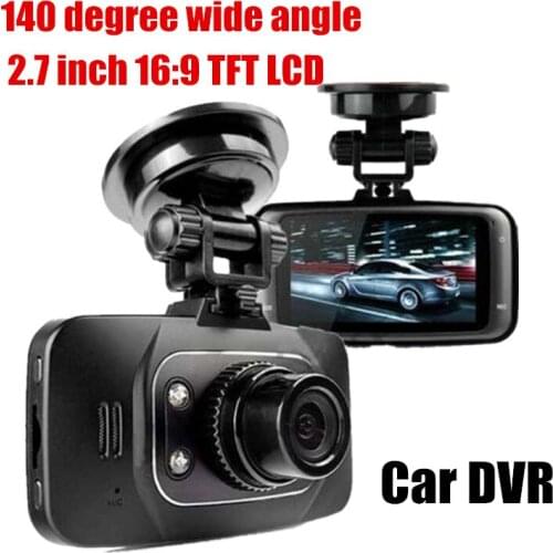 140 degree wide angle Free Shipping Original 2.7 inch HD Car DVR car Video Recorder camcorder G-sensor