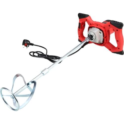 2680W Handheld Industrial Grade 6 Gear Adjustable Speed Paint Concrete Cement Mixer Plaster Mortar Coating Putty Powder Machine