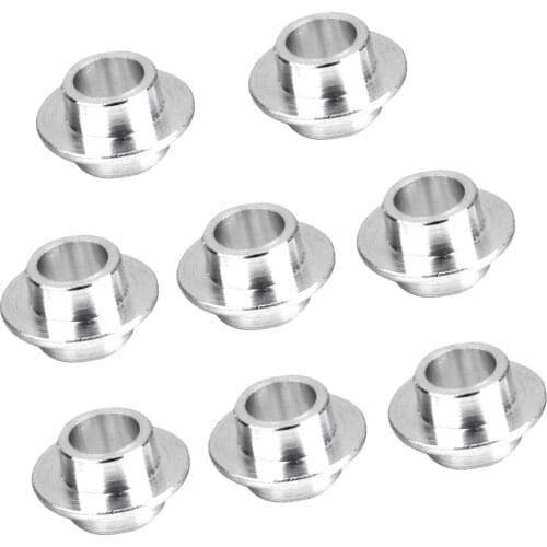 8 Pack Floating Bearing Spacers , 8mm inline rollerboard hockey skate roller