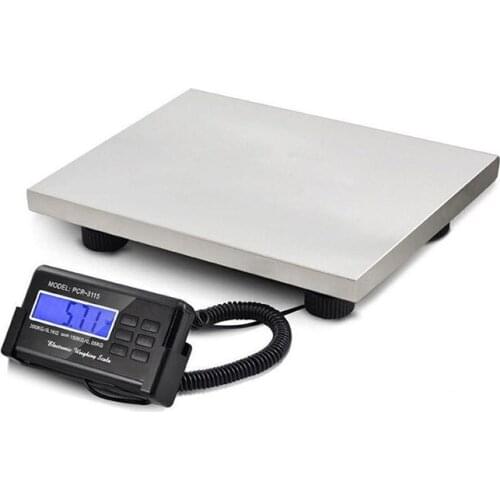J&R AC Power 300kg Digital Electronic Weighing Scale Indicator Pallet Floor Weighing Bench Digit Balance Scale
