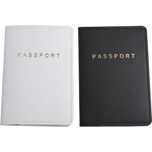D0LF 4pcs Portable Travel Passport Card Cover with Luggage Tags Holder Case Protector