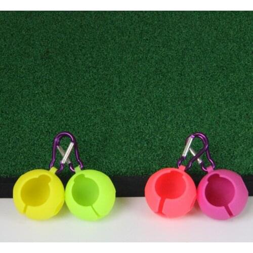 1.7 Inch Diameter Golf Ball Holder Golfball Organizer Keeper with Alloy Hook