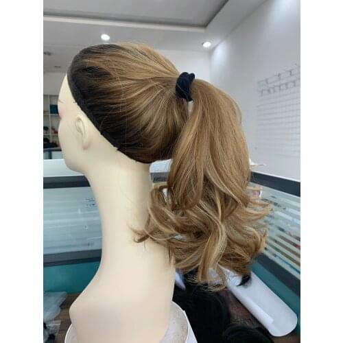 Big sales,18inches,wonder wig , ponytail wig, blonde color Jewish wig European hair free shipping
