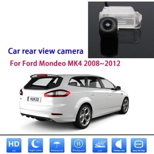 For Ford Mondeo MK4 2008~2012 Fish Eyes Night Vision Waterproof Car Reversing Back Up Camera CCD HD