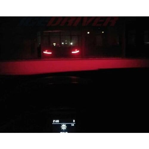 Icedriver for Skoda Octavia DRL RGB multicolor LED boards daytime running lights Red Blue Demon Eye lighting bulbs cool lights