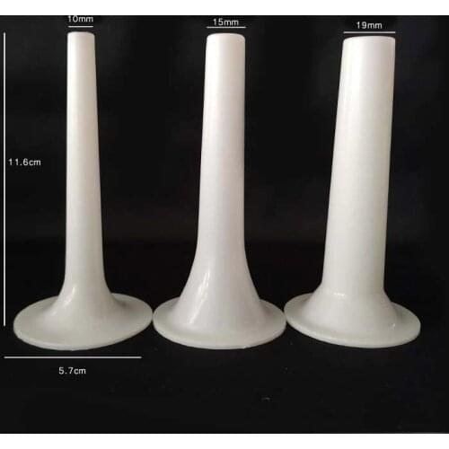 Food Grade Meat Grinder Filling Meat Tubes1cm 1.5cm 1.9cm Sausage Filling Handmade Sausage Tube Meat Grinder with Base 5.7cm