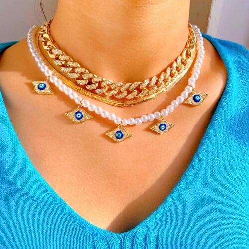 PEZDEMAR Pearl Necklaces For Women