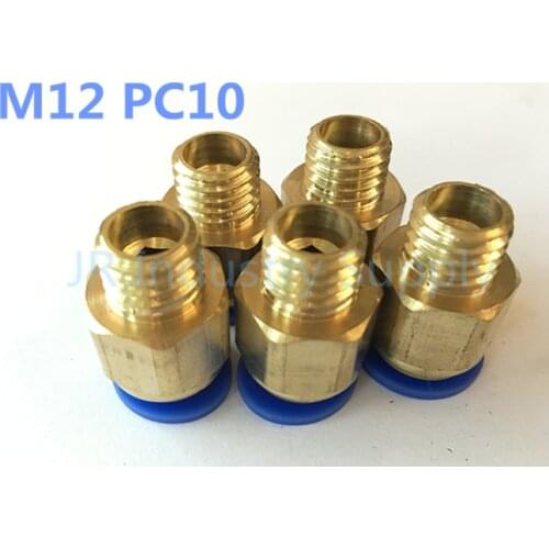 M12 PC10 Pneumatic quick joint 10pcs=1lot best quality