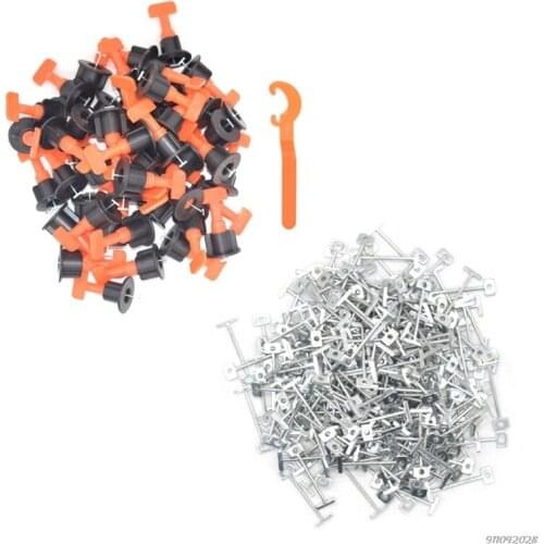 PP+Stainless Steel Tile Spacers Tile Leveling System Tile Installation Tool for Construction of Wall Floor Buildings Wholesales