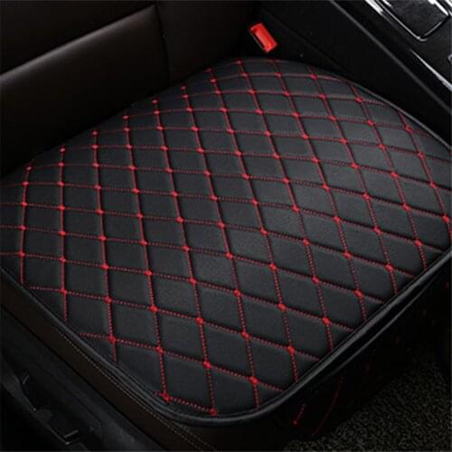 Universal Leather Car Seat Cover Cushion Front Seat Cover Auto Chair Seat Protector Mat Pad Interior Accessories Car-styling