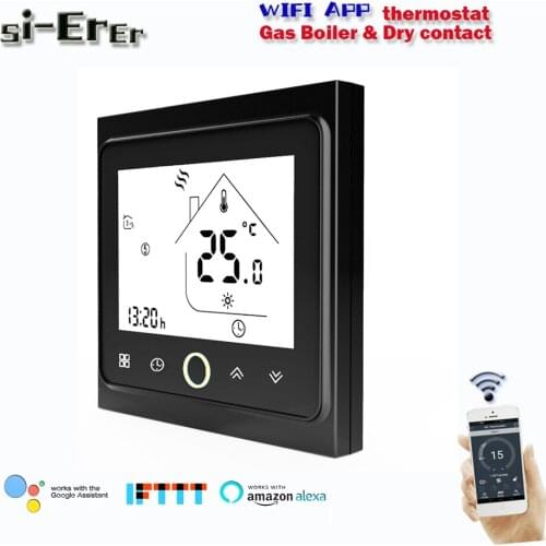 WiFi Smart Water Thermostat Temperature Controller Gas Boiler Thermostat Works with Alexa Google Home