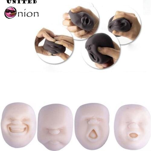 Funny Squishy Toy Face Expression Super Slow Rising Squeeze Sweet Charm Antistress Toy Kid Gift Squishies Novelty Fun toys