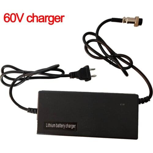 Adapter 67.2V/2A Charger for REALMAX 60V electric scooter Lithium battery Loader charger use for scooter