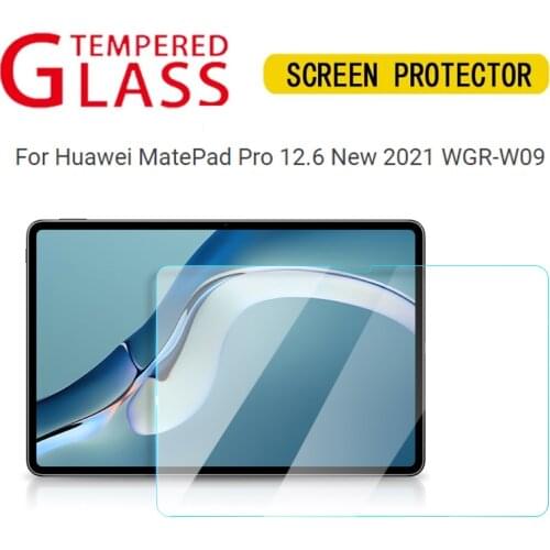 Full Cover Screen Protector For Huawei Matepad Pro 12.6 2021 Tempered Glass WGR-W09 W19 AN19 Tablet Protective Film 9H Glass
