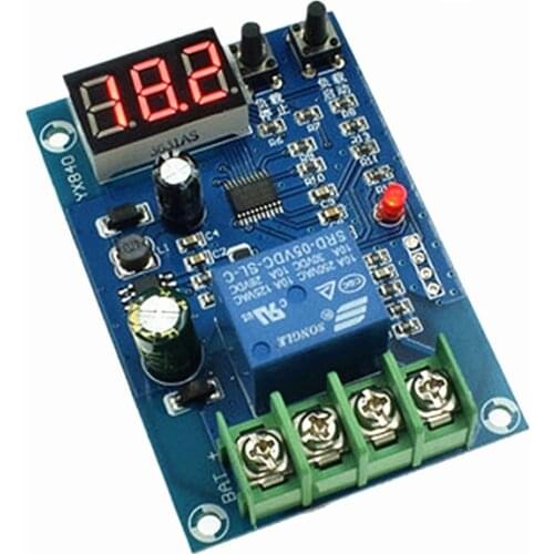 12V-48V Battery Lithium Battery Anti-overdischarge Protection Module Undervoltage Automatic Recovery Load Controller