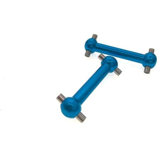 2pcs/set CNC Aluminum Alloy Drive Shafts for 1/10 Tamiya TT01 RC Car Modify Upgrade Spare Parts