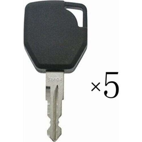 5pc Ignition Key 81404 For Terex Backhoe 760 820 860 880 970 980