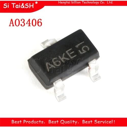 50pcs AO3406 SOT-23 3406 SOT SOT23 MOSFET N-CH 30 V 3.6A