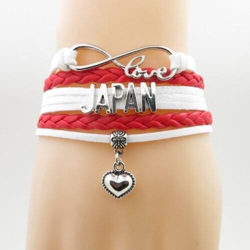 Infinity Love Japan Bracelet Charm Women And Men Jewelry Gifts