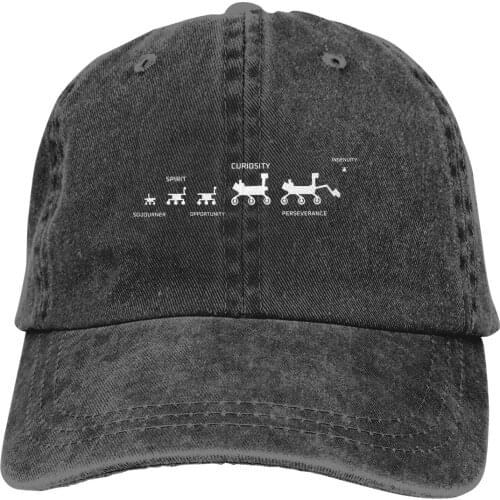 Rover Family On Mars The Baseball Cap Peaked capt Sport Unisex Outdoor Custom Mars 2020 Occpy Mars Hats