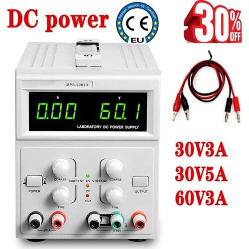 DC power supply Adjustable linear power supply 30V3A 30V5A 60V3A Laptop and mobile phone repair power MPS-3003D