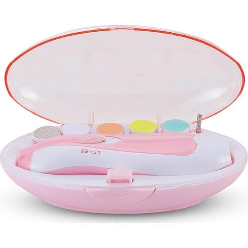 Electric Adult Baby Nail Trimmer Safely Nail Grinder Clipper Cutter Nail File Cutter Scissors Kids Manicure Infant Care Kit