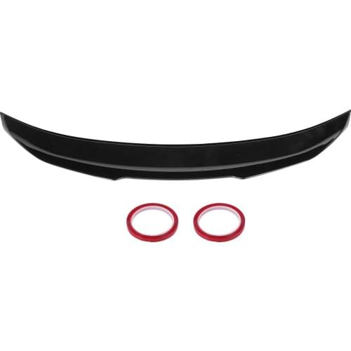 Glossy Black for PSM Style Duckbill Trunk Lid Spoiler Wing Fit for Infiniti Q50 2014-2020