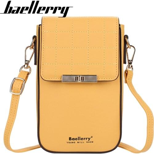 New Designer Phone Pocket Small Shoulder Bags for Women Pu Leather Female Crossbody Bag Ladies Mini Messenger Purse