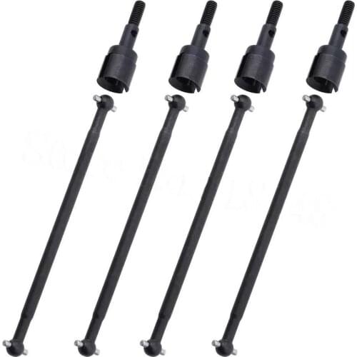 Upgraded Front Rear Dogbone 89.5mm 90mm 08059 (08029) & Stub Wheel Axle 02033 Drive Shaft 8PCS For 1/10 Redcat HSP RC Model Car