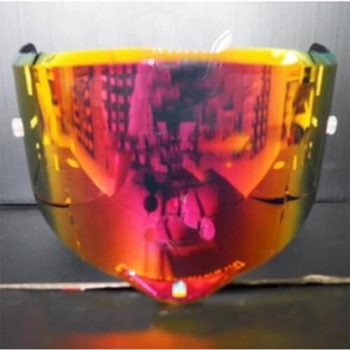 Motorcycle Helmet PC Visor Lens For Model Pista gp/r/rr,Corsa,Gitveloce Full Face Helmet Single Mirror Lens For REVO Series