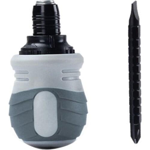 Dual Purpose Screwdriver Short Shank Cross Slot Bits Screwdriver Bit Tools Set Alloy Steel Ratchet Screwdriver Tool