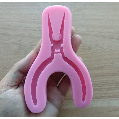Cake Mold Pliers Food Grade Silicone 3D Chocolate Candy Mold DIY Cake Tools Baking Pastry Fondant Cake Decorating Tools SQ17181