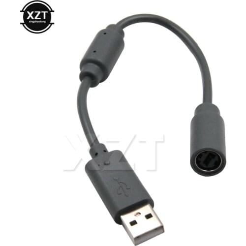Wired Controller Gamepad Adapter Cord PC Converter Adapter Cord USB Breakaway For Microsoft For Xbox 360 new supports joystick