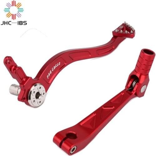 Motorcycle CNC Rear Foot Brake Pedal Clutch Lever For HONDA CRF150F CRF230F CRF 150 230 F 150F 230F 2003-2017