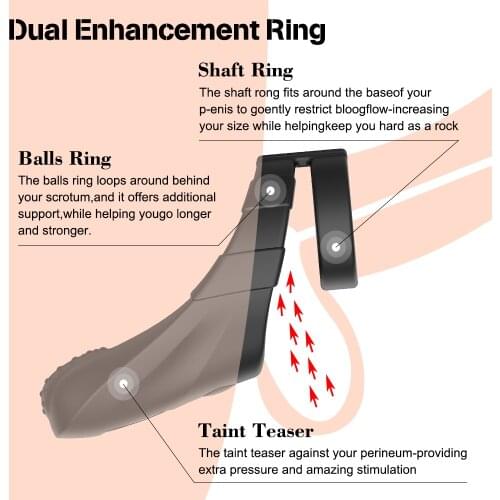 Penis Ring Silicone Vibrator Male Lock Delay Ejaculation Cock Clitoral 10 Frequency Massager Adult Sex Toy Masturbator for Men