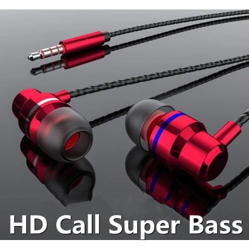2021 NEW Earphone Universal 3.5mm In-Ear Stereo Earbuds Built-in Microphone High Quality Wired Earphones Headset Headphones